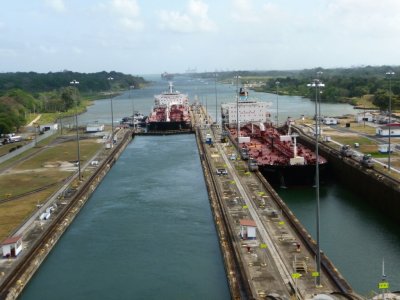 Next Set of Ships Entering Gatun Locks