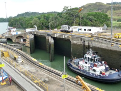 Double Gates of Pedro Miguel Locks