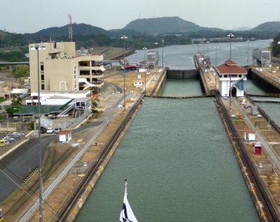 Water Levels in Miraflores Locks