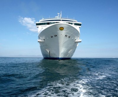 View of Coral Princess from Tender