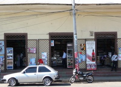 Armed Guard on Nicaraguan Store