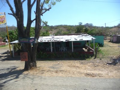 Roadside Cafe in Nicaragua