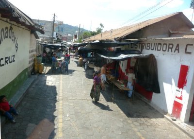 Street in San Lucas Toliman