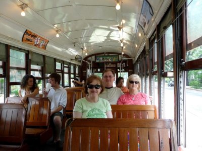 Riding the St. Charles Street Car