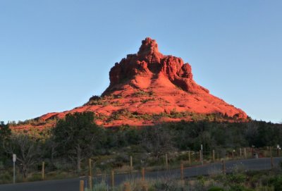 Sunset at Bell Rock, Sedona, AZ