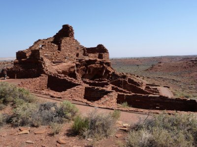 Remains of 100-room Pueblo from the 1100's