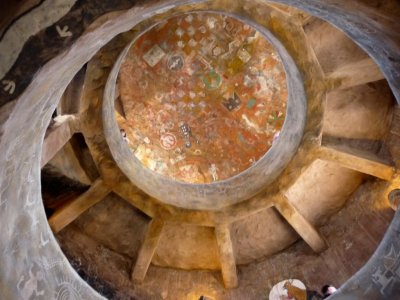 Ceiling of the Watchtower at the Grand Canyon South Rim