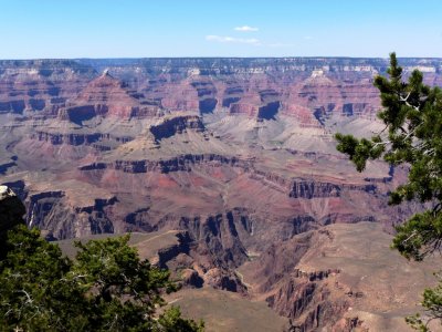 Isis Temple Viewed from Yavapai Point on the South Rim