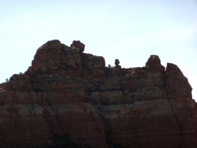Lucy Overlooking Snoopy Rock