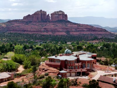 Cathedral Rock Viewed from Church of Holy Cross
