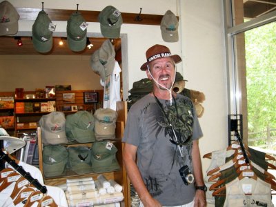 Bill at Montezuma Castle National Monument Store