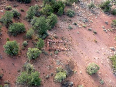 Foundation of Preacher's House (late 1800's)