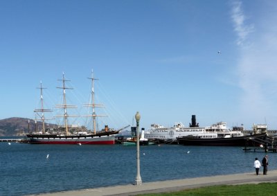 Cargo Ship 'Balclutha' (1880) at Hyde St Pier