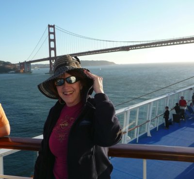 Heading for the Golden Gate Bridge