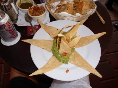 Interesting Guacamole at Lunch in Cabo