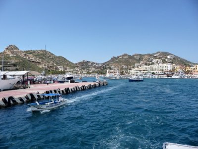 Leaving Dock at Cabo