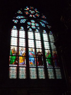 Stained Glass in St. Vitus's Cathedral