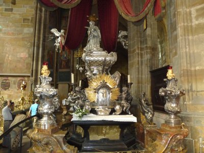 Tomb of St John of Nepomuk in St. Vitus's Cathedral