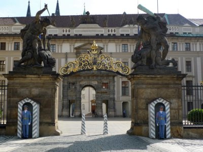 Entrance to Royal Palace, Prague