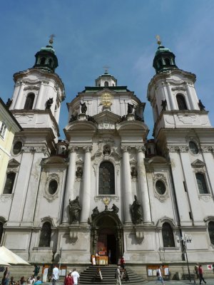 St. Nicholas Church (1735) in Prague