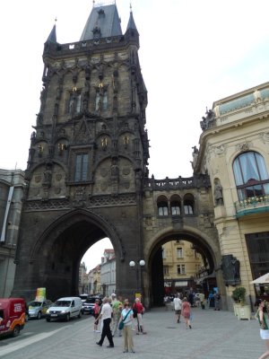 The Black Tower (1135) Was East Gate of Fortification for Prague