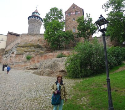 Leaving Nuremberg's Castle District
