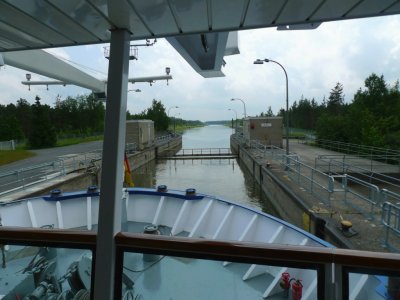 Leaving the First Lock