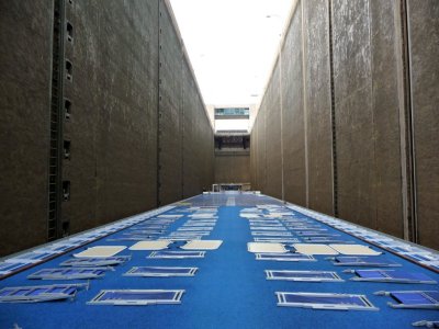 Tight Fit into the Lock at Leerstetten, Germany