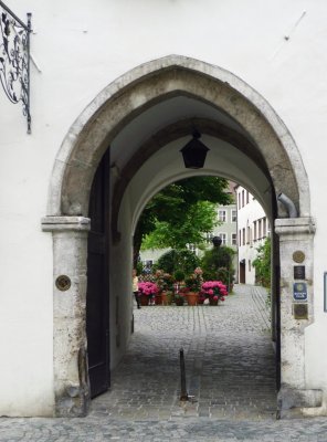 Courtyard in Regensburg