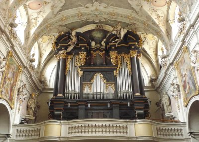 Pipe Organ in the Basilica St. Emmeram