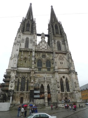 Cathedral of St. Peter (started in 1260 A.D.), Regensburg, Germany