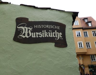 Claims to Be Oldest Sausage Tavern in the World (over 500 years old), Regensburg
