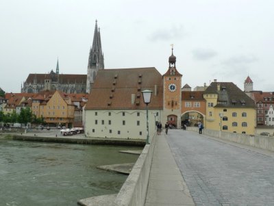 On Regensburg's Medieval Stone Bridge