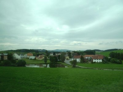 Driving Through the German Countryside