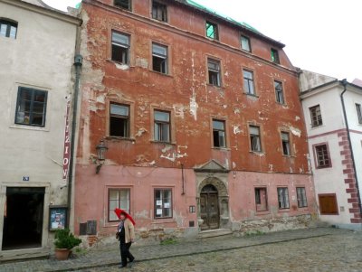 Building Allowed to Deteriorate During Communist Era; Awaiting Restoration