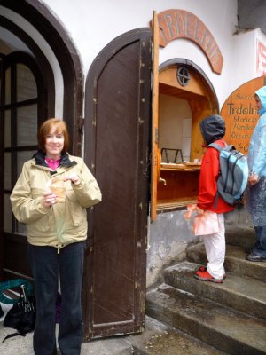 Eating Trdelnik Before Lunch