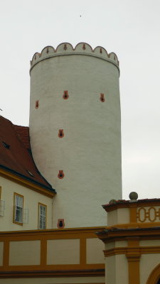Tower with Keyhole Windows at Melk Abbey