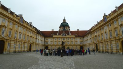 Main Courtyard of Melk Abbey