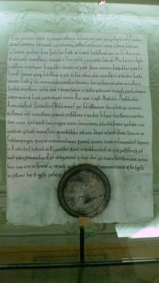 Letter of Donation for Melk Written on Parchment in 1113