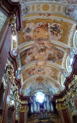 Ceiling of the Church of Melk Abbey