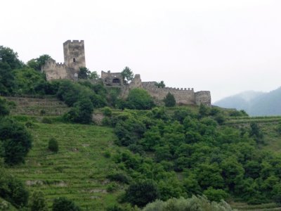 Ruins of Hinterhaus Castle (built in the 13th Century)