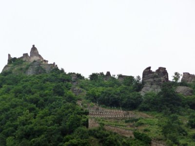 Ruins of Durnstein Castle where Richard the Lionhearted was held Captive in 1192