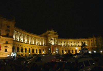 Hofburg Palace at Night