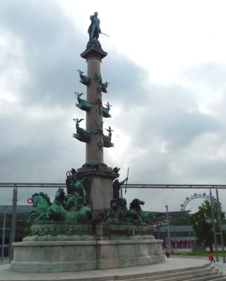 Wilhelm von Tegetthoff Statue in Vienna