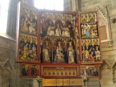 Wiener Neustadter Altar (1447) in St. Stephen's Cathedral