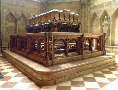 Tomb of Emperor Frederick III in St. Stephen's Cathedral