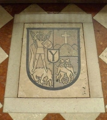 Coat of Arms Set into Floor of St. Stephen's Cathedral