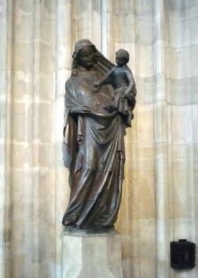 Servants' Madonna (1320) in St. Stephen's Cathedral