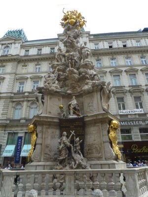 The Pestsaule in Vienna, Austria