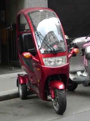 Interesting Motorcycle in Vienna